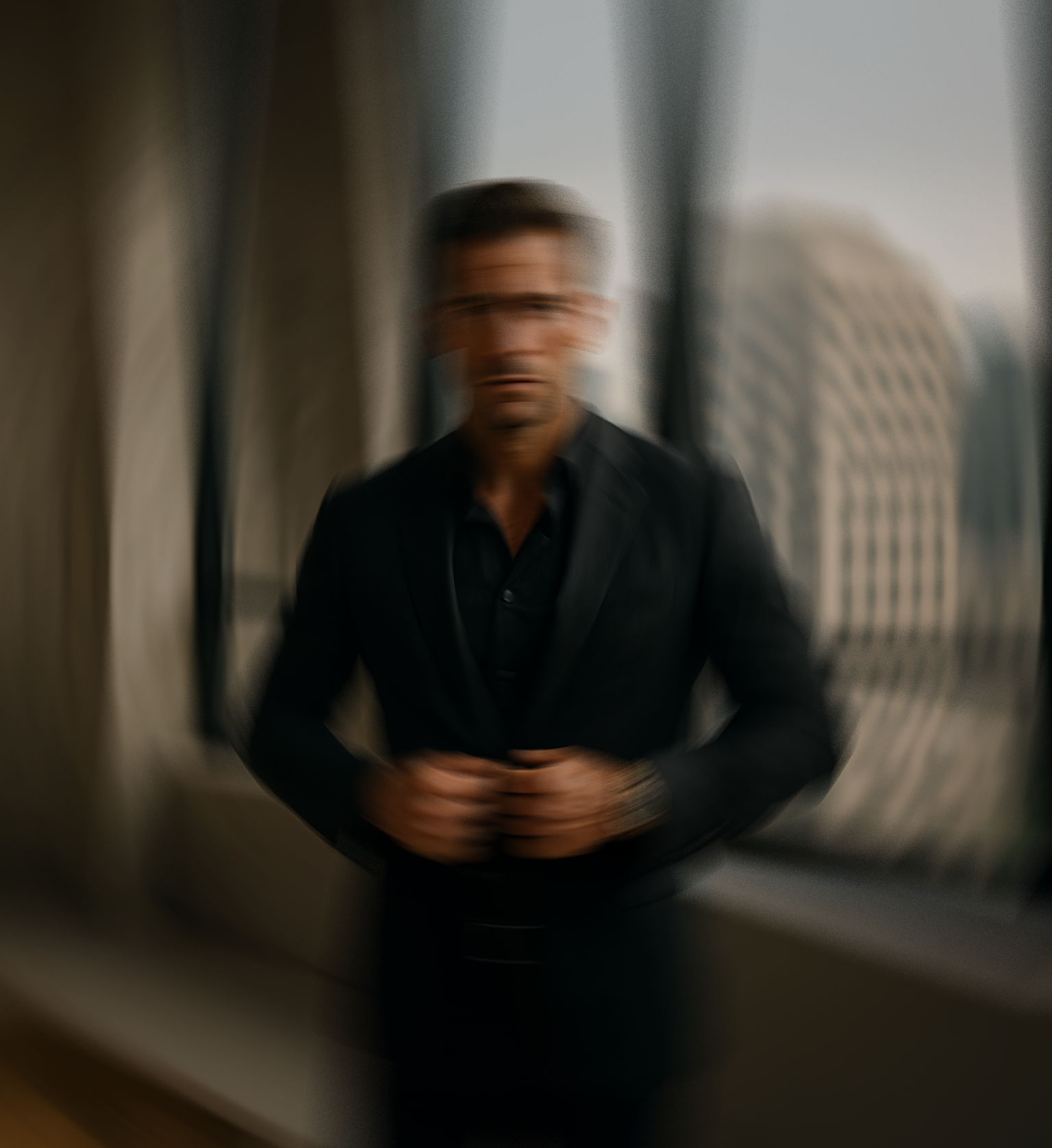 Successful man in suit
